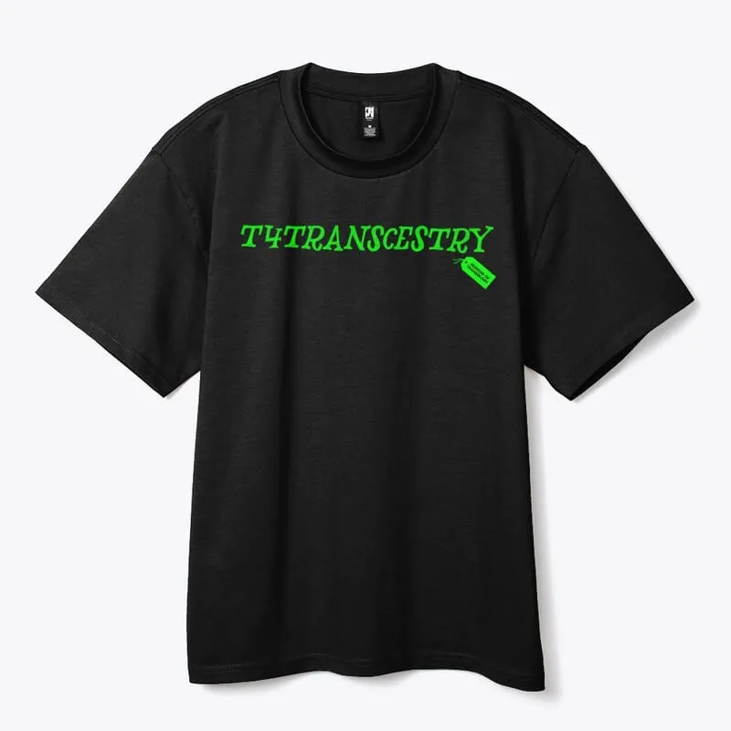 t4tracestry t-shirt back view