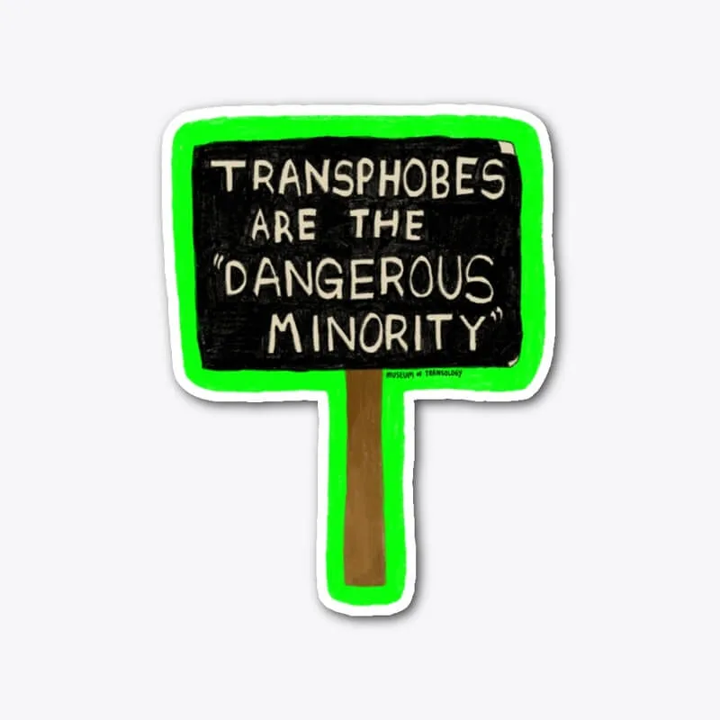 Dangerous minority - Vinyl sticker