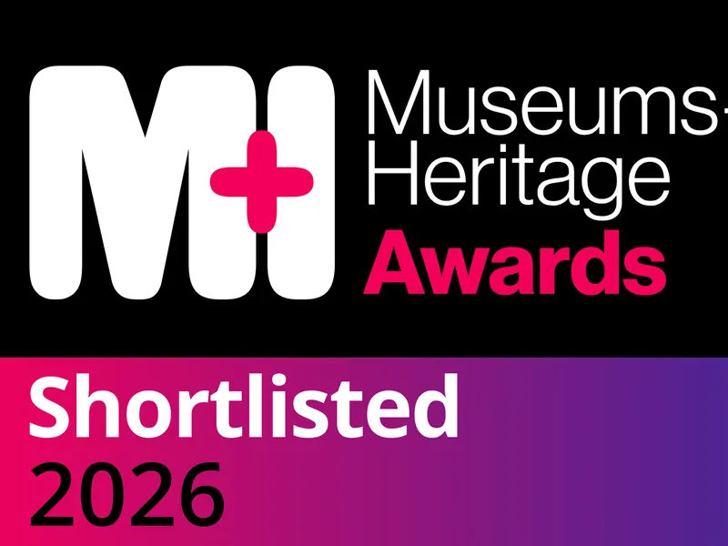 banner reading Museums and heritage awards shortlisted 2026